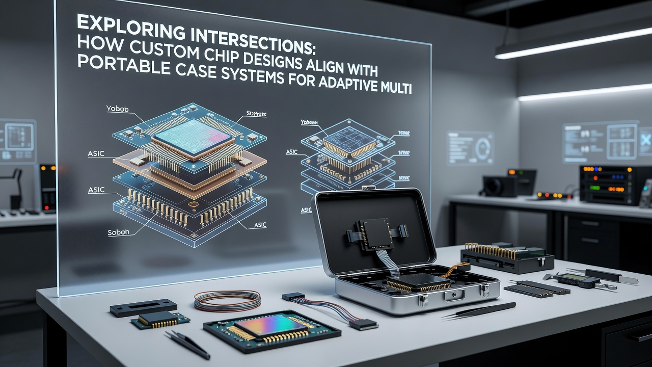Portable Case-Systeme mit integrierten Chip-Modulen für variable Spielergruppen